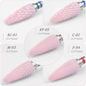 <b>Nail</b> Art Electric Sanding <b>Nail</b> Drill Bits Ceramic Sanding Removal Head <b>Nail</b> Art Supplier - Product Image 2