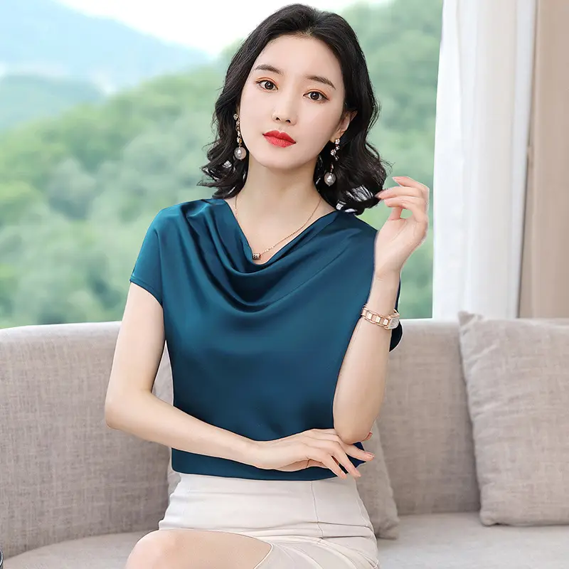 Fashion Brand Women's Blouse Tops Summer Sleeveless Chiffon Shirt Solid Casual Blouse Plus Size 3XL Loose Female Top
