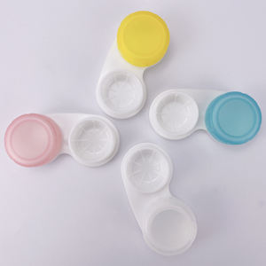 Accessoires de lunettes Pratique Petit Mensuel Coloré Remplacer Bon marché <span class=keywords><strong>Prix</strong></span> Étuis à Lentilles de Contact - Product Image 3