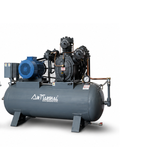 Industrial Heavy Duty <b>Air</b> Compressor Machine With Horizontal Tank Electric Motor High Pressure <b>Air</b> System Equipment - Product Image 2