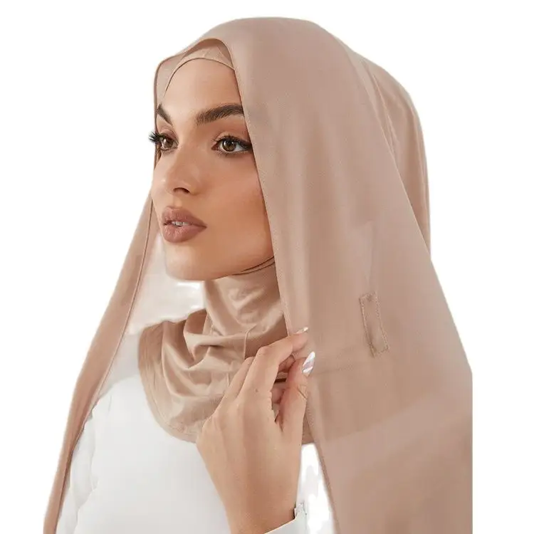 Toptan benzersiz Mlalaysia anında tarzı başörtüsü müslüman kadın başörtüsü