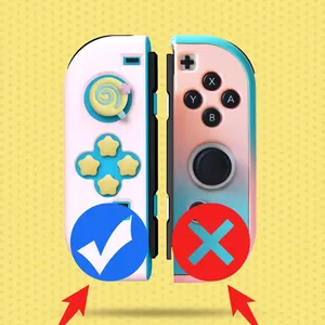 Star Abxy Key Sticker Diy Button Joystick Thumb Stick Grip Cap Cover for Nin Tendo Oled <b>Controller</b> Skin Case Switch/oled - Product Image 3