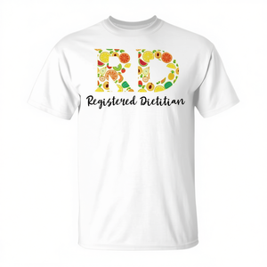 T-shirt pour diététicien agréé (RD) – Vêtement promotionnel pour les passionnés de bonne alimentation et de nutrition - Product Image 2