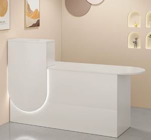 Comptoir de bar, caisse enregistreuse, comptoir de magasin, petit et simple, supermarché, style luxe léger et haut de gamme, comptoir de réception de salon de beauté - Product Image 1