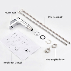 CUPC CE verificato rubinetto lavabo bagno foro singolo rubinetto in <span class=keywords><strong>acciaio</strong></span> inox maniglia singola per bagno - Product Image 6