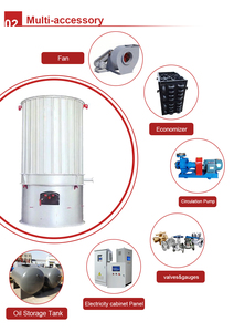 <span class=keywords><strong>Chaudière</strong></span> à huile thermique YGL 700KW Conception de tubes de feu verticaux entièrement automatique <span class=keywords><strong>Chaudière</strong></span> à <span class=keywords><strong>bois</strong></span> extérieure pour usage industriel - Product Image 6