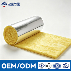ฉนวนกันความร้อนอะคูสติกใยแก้วอุตสาหกรรม หนา 12 กก./ม. ความหนา 25-150 มม. ค่าการนำความร้อน 0.034-0.042 วัตต์/ม.ค. - Product Image 1