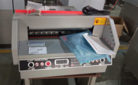 G450VS + machine de découpe de papier Offre Spéciale machine de découpe de papier à guillotine électrique a3 a4 à commande numérique machine de découpe de papier