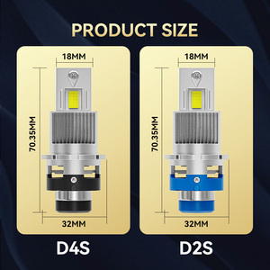 Yobian Hot tự động hệ thống chiếu sáng D1S <span class=keywords><strong>D2S</strong></span> D3S d5s D8S 12V 140W 14000lm <span class=keywords><strong>Led</strong></span> Đèn Pha cho xe đèn CANBUS <span class=keywords><strong>LED</strong></span> đầu đèn bóng đèn - Product Image 2