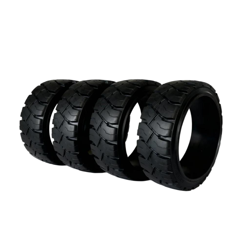 22x8x16 Press on Solid Tire Heavy Duty Industrial Solid Press Fit Tire for Roller Trailer Forklift