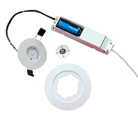 Standard LED wiederauf ladbare Not licht Down light 3W Rund licht Not beleuchtung Ausgangs schild Australien Neuseeland