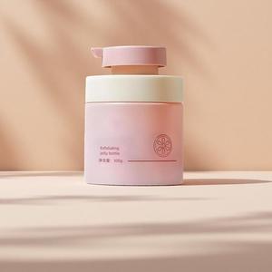 Envase Premium Rosa Esmerilado de 300ml 500ml, Botella Corta y Ancha para Champú, Loción Corporal con Aminoácidos, Gel de Ducha con Bomba Dosificadora - Product Image 3