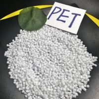 Gránulos de PET Blancos Premium, Resina de PET Virgen y Reciclada IV 0.80, Grado Botella, para Botellas de Agua y Bebidas, Alta Viscosidad