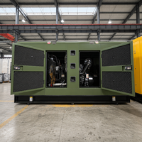 Générateur diesel silencieux de 400 kVA, triphasé, 320 kW, refroidissement par eau, insonorisé pour centrale électrique industrielle