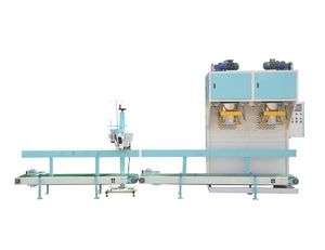 <span class=keywords><strong>Machine</strong></span> de pesage, de remplissage et d'emballage semi-automatique pour charbon de bois, pommes de terre, ail, citron vert, blocs de gravier et pierres, capacités 5kg, 10kg, 25kg, 50kg - Product Image 1