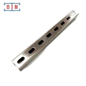 C型钢 41X41X2.5mm 1-5/8 X 1-5/8 英寸 灰色粉末涂层钢支撑件，用于焊接 - Product Image 4