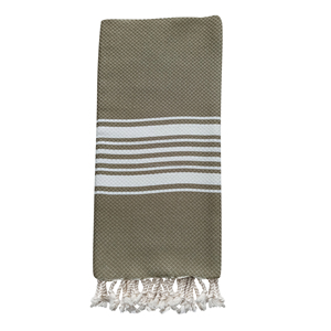 Peshtemal Hamam Turkish <b>Bath</b> <b>Towel</b> Hand-loomed 40x70inches - Brown <b>Microfiber</b> <b>Towel</b> Hand <b>Towel</b> Turkish Made - Product Image 1