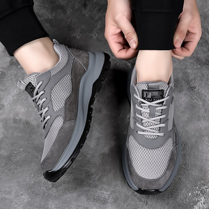 Zapatillas deportivas de punto para hombre, estilo primavera 2026, con parte superior de malla, transpirables, antideslizantes, informales, estilo papá. - Product Image 6