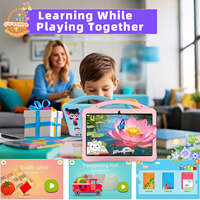 Meilleures ventes de tablettes intelligentes pour enfants Android 13 Contrôle parental Double caméra HD Capacitif 4000mAh MTK Octa Core Processeur 4GB