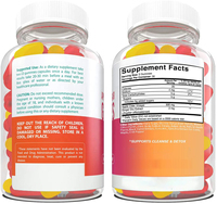Gommes multi-vitamines de haute qualité, liquide de cidre de pomme, vinaigre gommes pour la perte de poids ventre plat