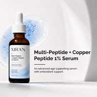 Sérum Visage Anti-Âge Multi-Peptides au Cuivre GHK-Cu Marque Blanche – Essence Faciale Anti-Rides pour Ridules