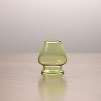 Support pour fouet à matcha ESTICK en verre borosilicate de haute qualité, coloré, pour la cérémonie du thé japonaise, à usage domestique, hôtelier et en restaurant