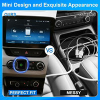 Adaptador Inalámbrico Ultra Mini para CarPlay, Dongle Android Auto, Caja Inteligente con Sistema de IA para Autos con CarPlay Cableado