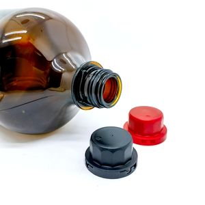 Botella de Vidrio Ámbar Vintage de 2.5 L (2500 ml) para Envasar Bebidas Alcohólicas, con Tapa Hermética para Cerveza, Jugo, Limoncello - Product Image 4