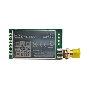 Lora sx1278 sx1276 433mhz <span class=keywords><strong>rf</strong></span> משדר מודול מקלט 8000 מ 'E32-433T30D E32-TTL-1W v8 <span class=keywords><strong>uart</strong></span> משדר אלחוטי טווח