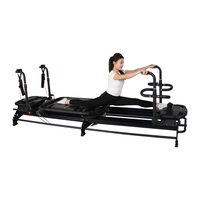 Nouveau design de reformer de yoga, équipement de fitness, machine d'exercice Megaformer, lit de base Pilates, ensemble de reformer Pilates, lit de Pilates commercial