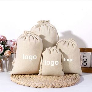 High Quality <b>Recyclable</b> Custom Cotton Beach Tote Bag for Jewelry Rings Earrings Wedding DIY Crafts - Product Image 1