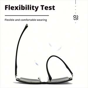 Gafas de Sol Magnéticas Rectangulares 5 en 1 para Hombre, Protección UV400, Montura TR90, Polarizadas, con Clip y Bolsa, Venta al Por Mayor - Product Image 3