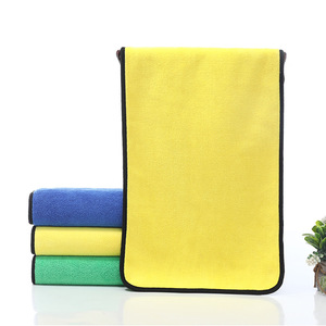 Car Cleaning Towel 30x40cm Coral Fleece Absorbent For <b>Auto</b> Detailing Custom Logo - Product Image 5