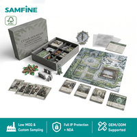 Cartes à jouer personnalisées avec finition Linoid, certifiées FSC, revêtement anti-reflet, pour performance magique, boîte haut de gamme avec fermeture en feuille métallique