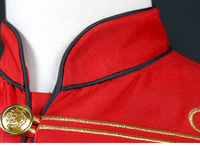 Veste médiévale pour homme, style gothique steampunk, veste de parade pour tambourinier de fanfare, costume de carnaval, Halloween, cosplay, fête