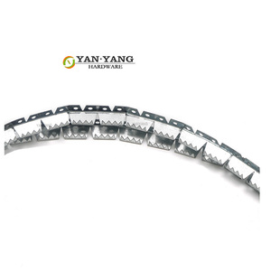 Bande de tapisserie flexible Yanyang Furniture Strip Metal Curved Back Ing Strip One Holes pour dossier de canapé - Product Image 3