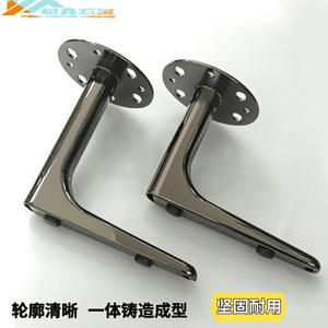 Patas de acero al carbono engrosadas para muebles, soporte para sofá, mesa de centro, mueble de TV, accesorios de patas metálicas de alta calidad y resistentes. - Product Image 4