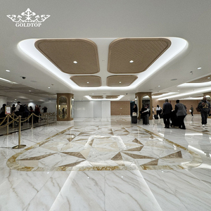 GOLDTOP Custom Guangxi <b>White</b> Marble stone slabs polished slabs Natural stone wall tiles polished marble tiles - Product Image 4