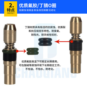 <b>Piston</b> Head 6mm Universal Copper For 30MPa High Pressure Air Pump Replacement Part - Product Image 4