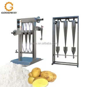 Automatic 200 TPD Input Processing Potato Starch Machine Potato Starch Processing Line