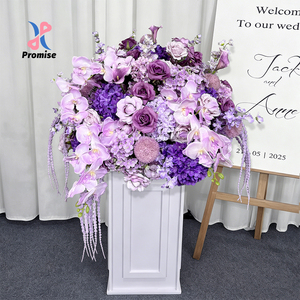 Round Long Tassel Silk Tulip Floral Ball Wedding Back to School Stage Entrance <b>Decoration</b> - Product Image 1