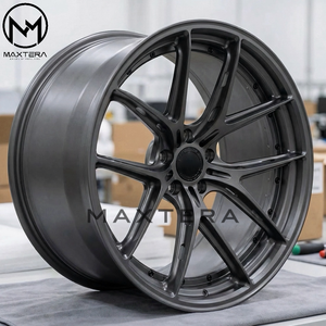 Rines de Aleación Maxtera Forged Custom <span class=keywords><strong>Brixton</strong></span> FDE01 Serie DUO para Autos de Pasajeros Porsche, BMW, Audi, AMG, Corvette, Mustang - Product Image 1
