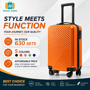 En stock – Ensemble <span class=keywords><strong>de</strong></span> 3 valises rigides ABS <span class=keywords><strong>de</strong></span> 20, 24 et 28 pouces – Bagages <span class=keywords><strong>de</strong></span> voyage à roulettes – Lot <span class=keywords><strong>de</strong></span> 3 valises à prix abordable - Product Image 1