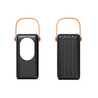 Alimentation portable au lithium-ion avec câble intégré 50000mAh, charge ultra-rapide, grande capacité, cordon, alimentation pour le camping