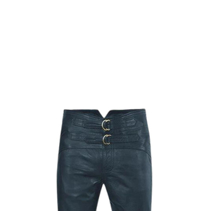 กางเกงหนังแท้ทรงสลิมฟิตสำหรับผู้ชาย สไตล์สตรีทแฟชั่น สำหรับฤดูหนาว น้ำหนักปานกลาง คุณภาพสูง กันน้ำ ระบายอากาศได้ดี เป็นมิตรต่อสิ่งแวดล้อม - Product Image 6