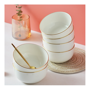 Prix usine <span class=keywords><strong>porcelaine</strong></span> <span class=keywords><strong>fine</strong></span> bol en céramique japonaise bol rond Matcha vaisselle bol en <span class=keywords><strong>porcelaine</strong></span> de nouilles - Product Image 1
