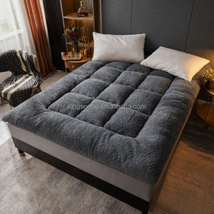 Doux, confortable et chaud pour le surmatelas de lit pleine grandeur Couvre-lit - Product Image 3