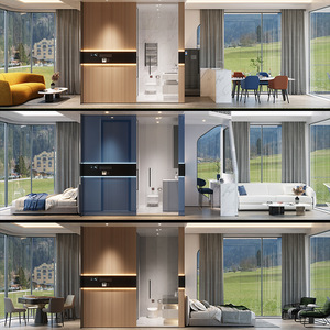 บ้านเคลื่อนที่ทรงวงรี เหล็กโครงสร้างทันสมัย สำเร็จรูป ใช้เป็นโรงแรมทรงโดมแบบอิกลู บ้านทรงฟองอากาศ - Product Image 2