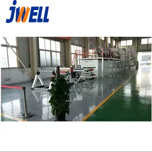 JWELL-China XPE IXPE plastic plate sheet making machine XPE IXPE foaming carpet sheet extrusion