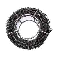 Câble à ressort robuste pour déboucheur de canalisations - Serpent de vidange de remplacement antirouille de 16 mm pour machine électrique de nettoyage de canalisations